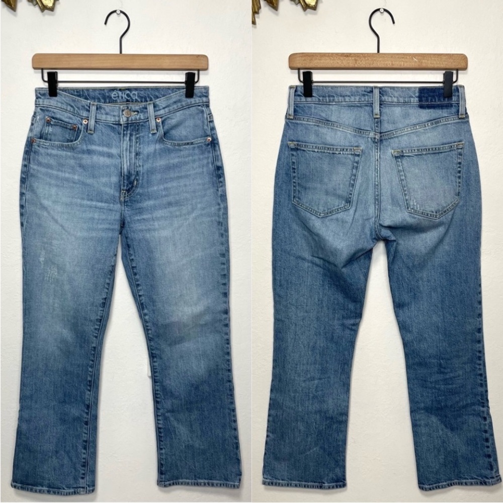 Etica Brigitte Trumpet Mid Rise Jeans